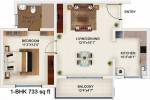 Bren Champions Square (1BHK+1T (733 sq ft) 733 sq ft) Bren Champions Square (1BHK+1T (733 sq ft) 733 sq ft)