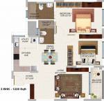 Bren Champions Square (2BHK+2T (1,228 sq ft) 1228 sq ft) Bren Champions Square (2BHK+2T (1,228 sq ft) 1228 sq ft)
