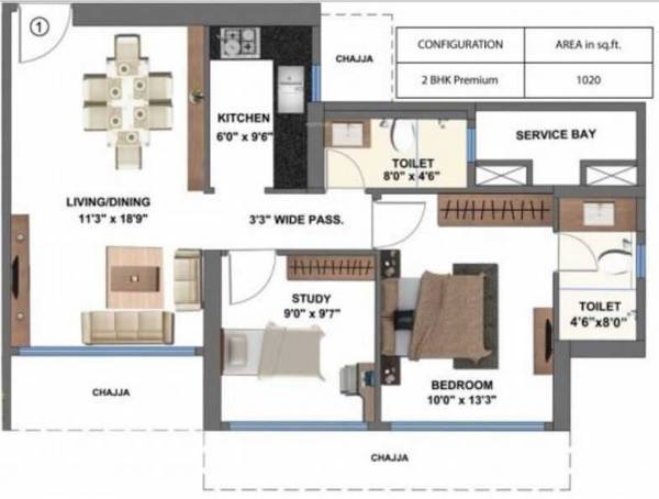  alpine-shapoorji-pallonji Floor Plan Floor Plan