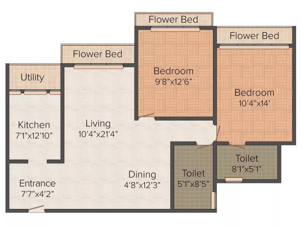  golden-nest-phase-xvi Floor Plan Floor Plan