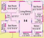 Deccan Arcade (3BHK+3T (1,440 sq ft) 1440 sq ft) Deccan Arcade (3BHK+3T (1,440 sq ft) 1440 sq ft)