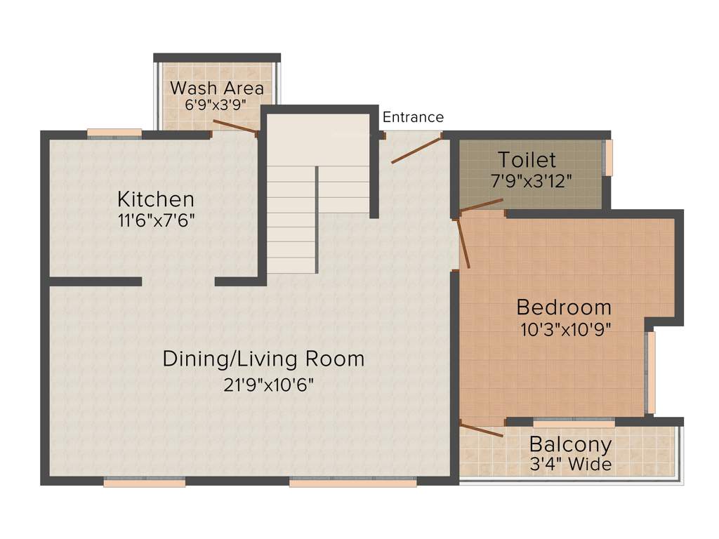 Maharshee Jairam Apartments (3BHK+3T (1,709 sq ft) 1709 sq ft)