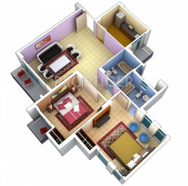 Ansal Green Escape (2BHK+2T (1,420 sq ft) 1420 sq ft) Ansal Green Escape (2BHK+2T (1,420 sq ft) 1420 sq ft)