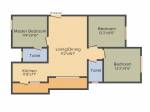 CMRS Lotus (3BHK+2T (1,323 sq ft) 1323 sq ft) CMRS Lotus (3BHK+2T (1,323 sq ft) 1323 sq ft)