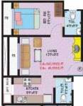 Neumec Sanskriti (1BHK+1T (570 sq ft) 570 sq ft)