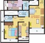 Neumec Sanskriti (1BHK+1T (665 sq ft) 665 sq ft)