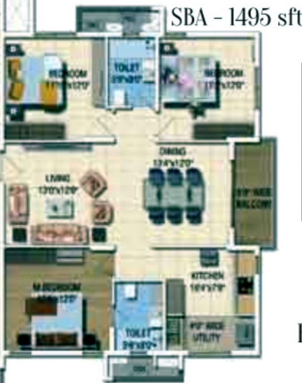  sattva magnus Floor Plan Floor Plan