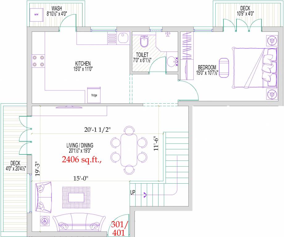 Harmony Saraswati (3BHK+3T (2,406 sq ft) 2406 sq ft) Harmony Saraswati (3BHK+3T (2,406 sq ft) 2406 sq ft)