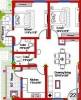 SLV Greencity (2BHK+2T (1,000 sq ft) 1000 sq ft)