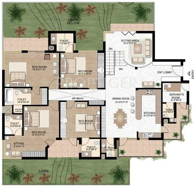 Raheja Atlantis (5BHK+6T (4,585 sq ft)   Study Room 4585 sq ft) Raheja Atlantis (5BHK+6T (4,585 sq ft)   Study Room 4585 sq ft)