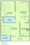 Space Aanantham Apartments (2BHK+2T (585 sq ft) + Pooja Room 585 sq ft)