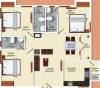 India Nalanda Elite (3BHK+3T (1,400 sq ft) 1400 sq ft)
