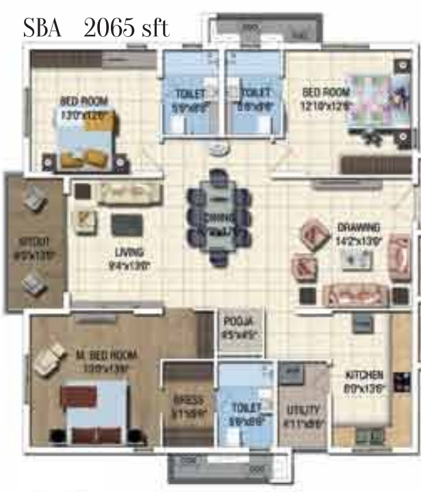 Floor Plan sattva magnus Floor Plan Floor Plan