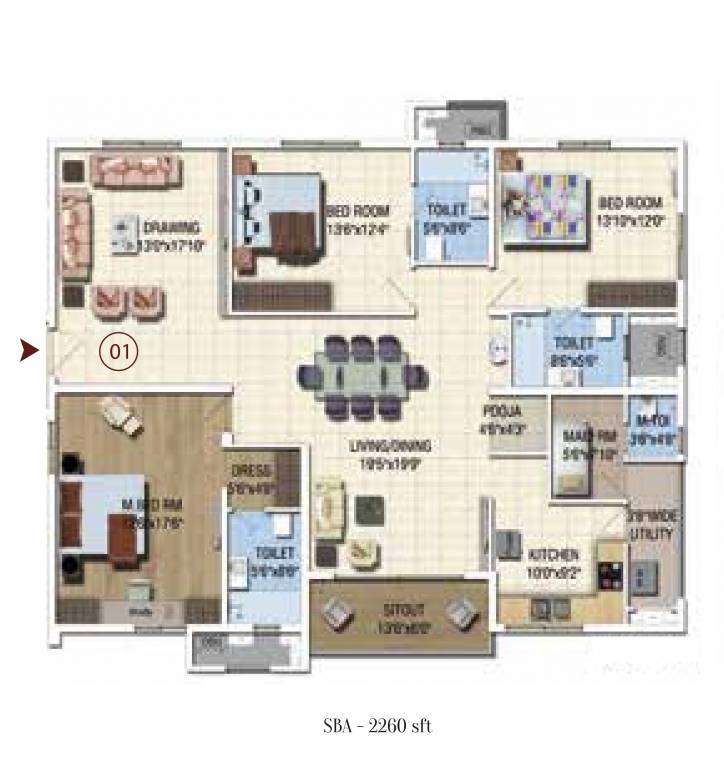 Floor Plan sattva magnus Floor Plan Floor Plan