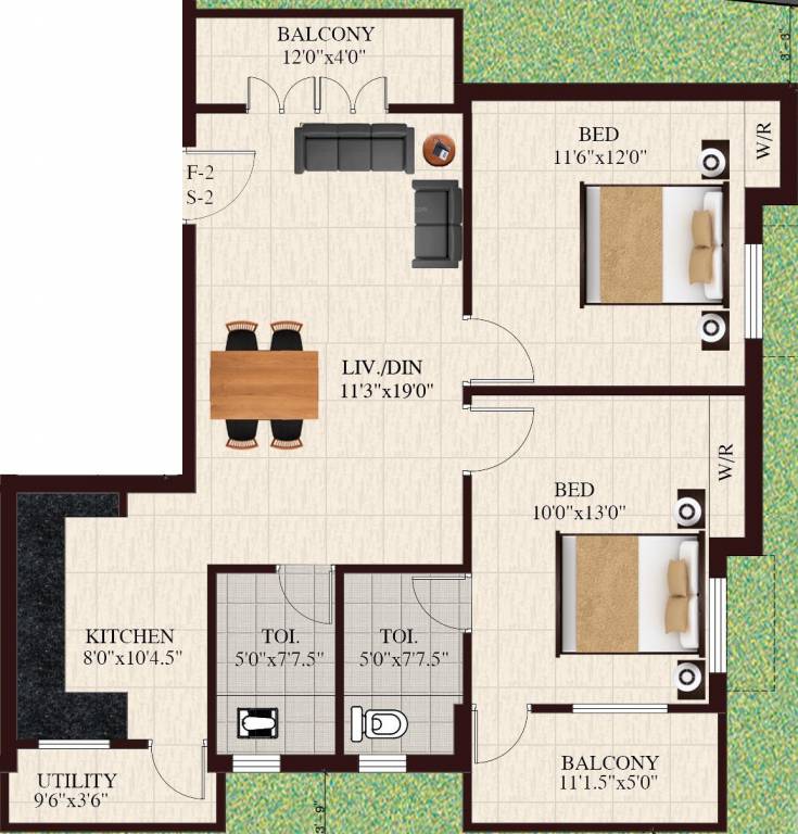 Poomalai Avashyaa (2BHK+2T (1,089 sq ft) 1089 sq ft) Poomalai Avashyaa (2BHK+2T (1,089 sq ft) 1089 sq ft)