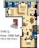 Favourite The Town Square (3BHK+4T (1,600 sq ft) 1600 sq ft)