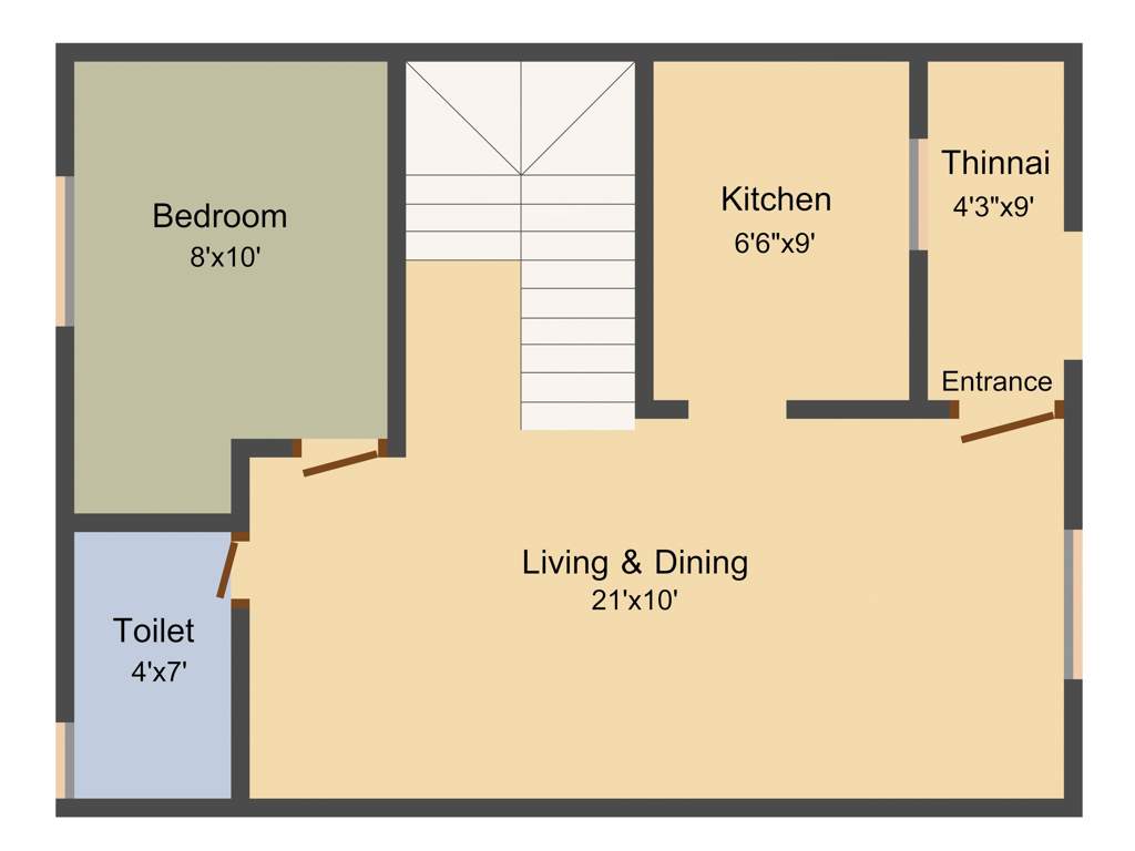 StepsStone Mayura (3BHK+3T (1,310 sq ft) 1310 sq ft)