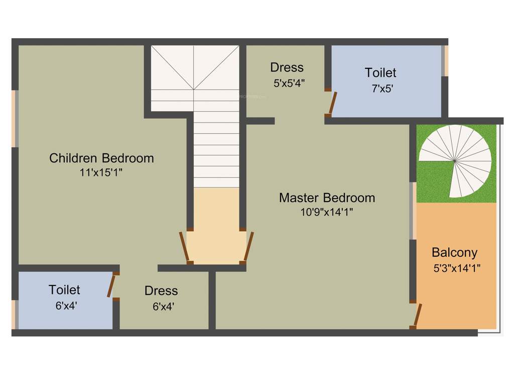 StepsStone Mayura (3BHK+3T (1,310 sq ft) 1310 sq ft)