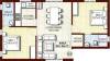 Rajkham Orchid (2BHK+2T (901 sq ft)   Pooja Room 901 sq ft)