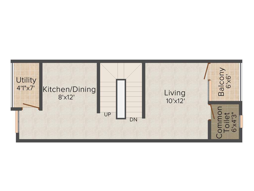 MGP Sri Homes (3BHK+4T (1,550 sq ft) 1550 sq ft)