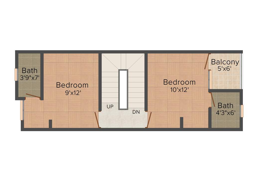 MGP Sri Homes (3BHK+4T (1,550 sq ft) 1550 sq ft)