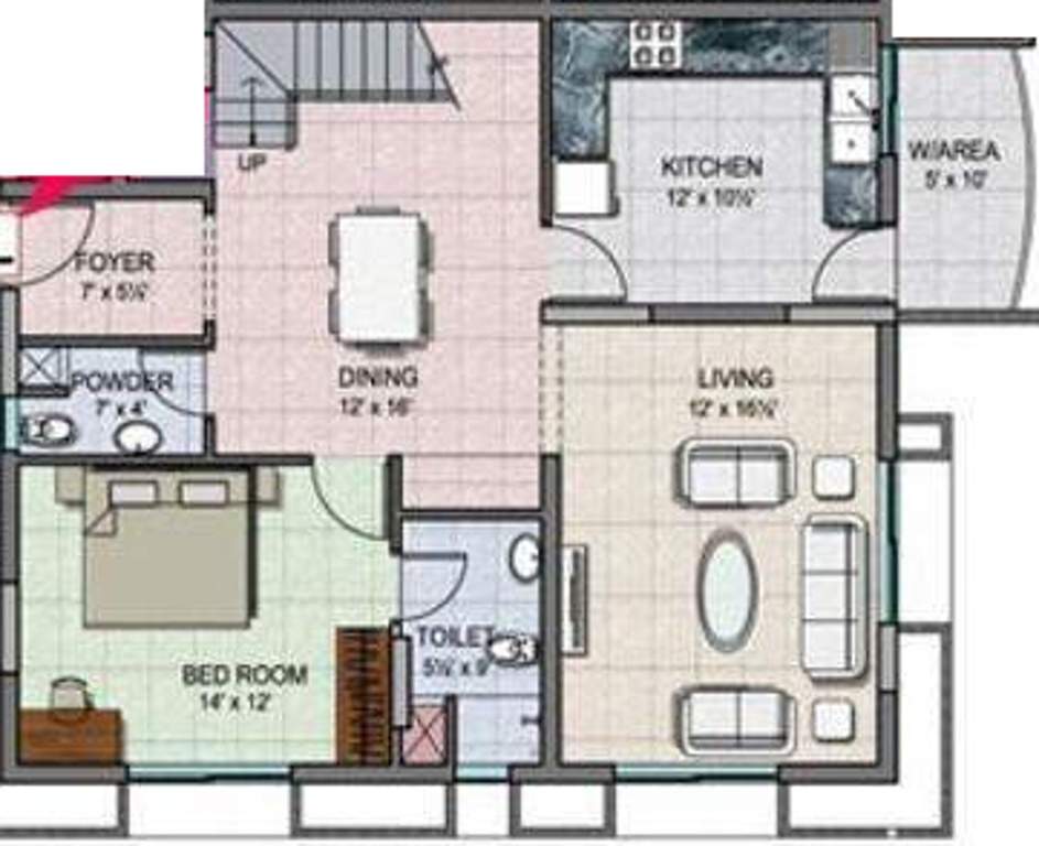 Shalimar Heights (3BHK+3T (2,430 sq ft) 2430 sq ft)