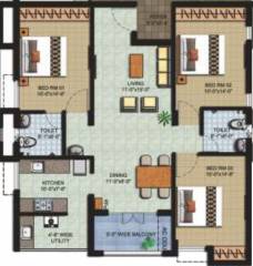 Isha Armonia (3BHK+2T (1,359 sq ft) 1359 sq ft) Isha Armonia (3BHK+2T (1,359 sq ft) 1359 sq ft)