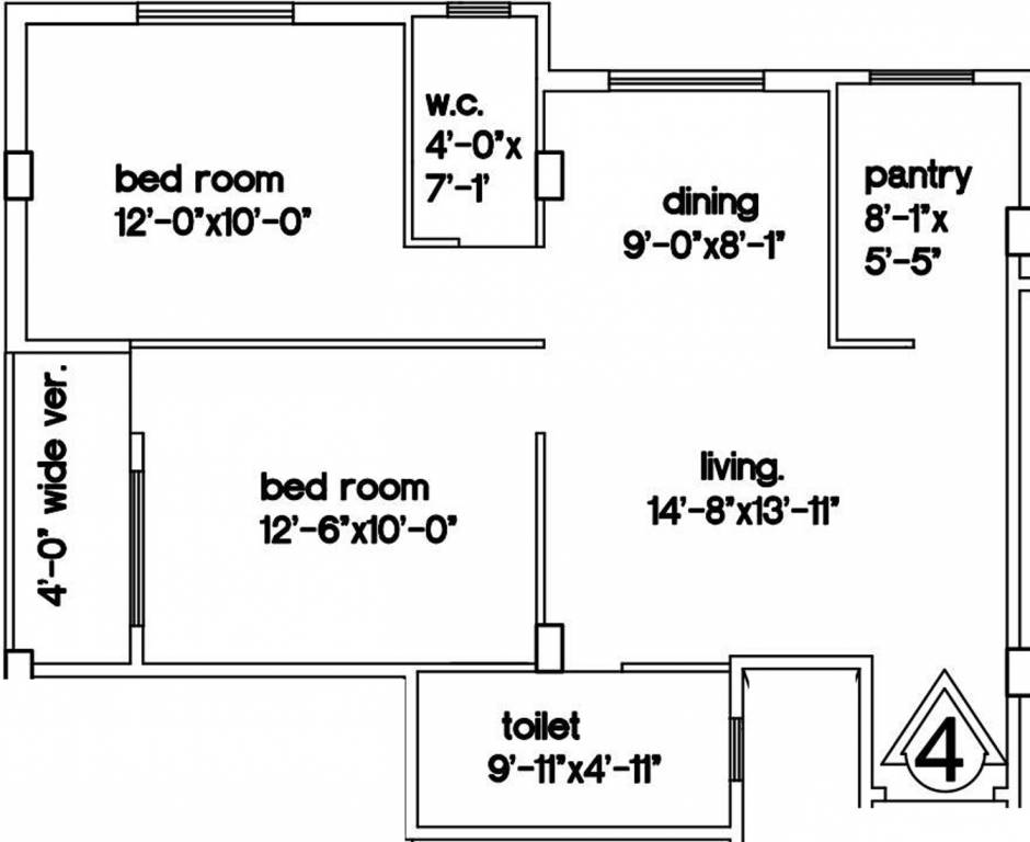 Loharuka Green Residency (2BHK+2T (866 sq ft) 866 sq ft) Loharuka Green Residency (2BHK+2T (866 sq ft) 866 sq ft)