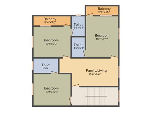 Sekaran Rowlands Avenue (3BHK+4T (1,816 sq ft) 1816 sq ft) Sekaran Rowlands Avenue (3BHK+4T (1,816 sq ft) 1816 sq ft)
