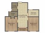 GPS Meena Aurum (2BHK+2T (802 sq ft) 802 sq ft) GPS Meena Aurum (2BHK+2T (802 sq ft) 802 sq ft)