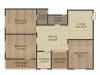 GPS Meena Aurum (3BHK+2T (1,270 sq ft) 1270 sq ft)