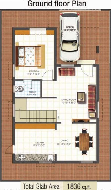 Mr Anandini Homes (3BHK+3T (1,836 sq ft) 1836 sq ft)