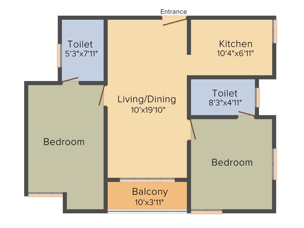 Arun Sankara (2BHK+2T (920 sq ft) + Pooja Room 920 sq ft)