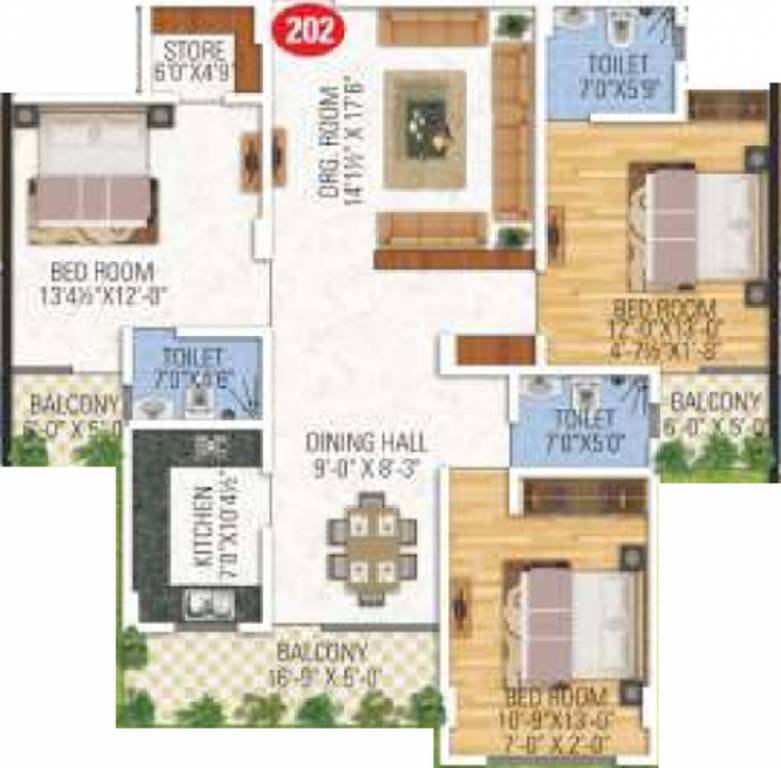 SDC Anand Prime (3BHK+3T (1,875 sq ft) 1875 sq ft) SDC Anand Prime (3BHK+3T (1,875 sq ft) 1875 sq ft)