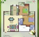 Cosmos Palm Apartment (2BHK+2T (1,235 sq ft) 1235 sq ft) Cosmos Palm Apartment (2BHK+2T (1,235 sq ft) 1235 sq ft)