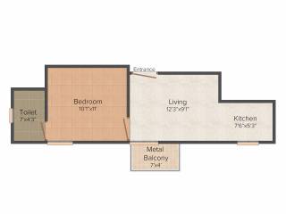 JJ Shashi Heights (1BHK+1T (500 sq ft) 500 sq ft) JJ Shashi Heights (1BHK+1T (500 sq ft) 500 sq ft)