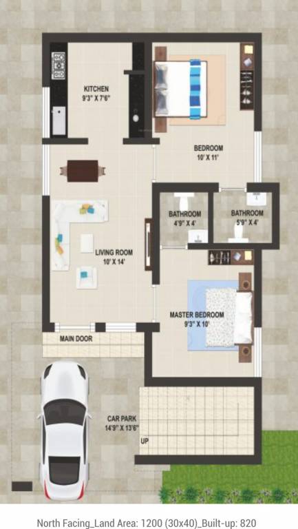 Mitta Iris (2BHK+2T (820 sq ft) 820 sq ft) Mitta Iris (2BHK+2T (820 sq ft) 820 sq ft)