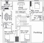 Maha Maha Eeshaan (3BHK+2T (988 sq ft) 988 sq ft)