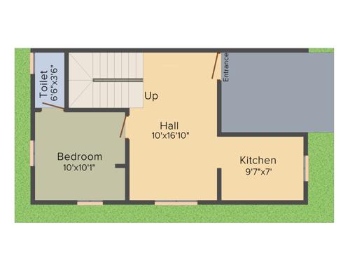 JMM Daffodil Villas (3BHK+3T (1,275 sq ft) 1275 sq ft)