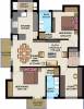 Gatala Sukriti (2BHK+2T (1,105 sq ft) + Study Room 1105 sq ft)