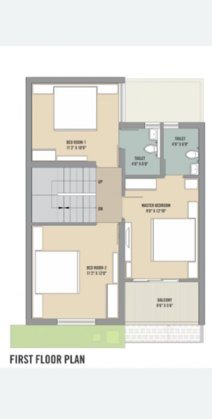  radhe-homes Floor Plan First Floor Plan