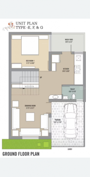  radhe-homes Floor Plan Ground Floor Plan