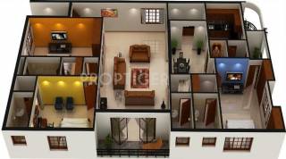 Man Imperial Square (3BHK+3T (2,370 sq ft) 2370 sq ft)