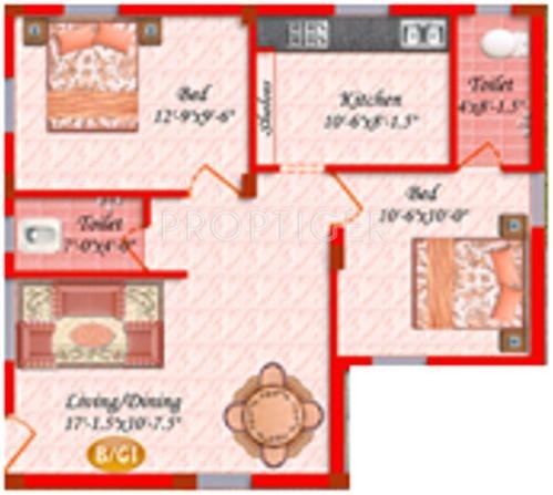 Balambigai Homes (2BHK+2T (699 sq ft) 699 sq ft)