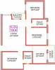 Antony Park Wood 2 (3BHK+2T (1,165 sq ft) 1165 sq ft)