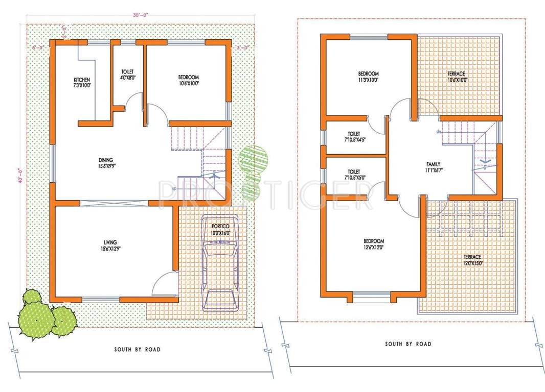 1130 sq ft 3 BHK 3T Villa for Sale in Upkar Royal Garden Villas