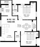 Majestic Swastik (2BHK+2T (1,092 sq ft) 1092 sq ft)