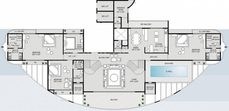 Akshar EL Castillo (6BHK+8T (12,000 sq ft)   Servant Room 12000 sq ft)