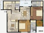 Zed Enclave (2BHK+2T (1,202 sq ft) 1202 sq ft)