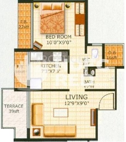 Adinath Heritage (1BHK+1T (615 sq ft) 615 sq ft) Adinath Heritage (1BHK+1T (615 sq ft) 615 sq ft)